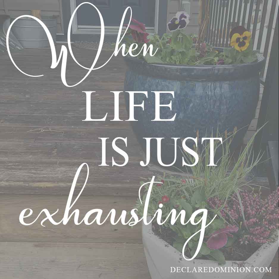 How to keep going when it all feels like too much.